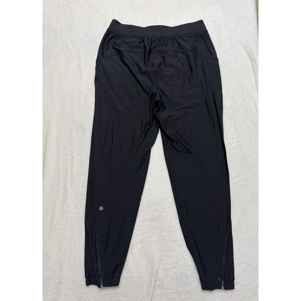 Lululemon Womens Black Jogger Adapted State Ankle Zip Size 8